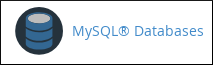 cPanel - MySQL Databases icon