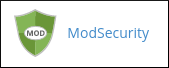 cPanel - Security - ModSecurity icon