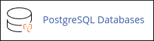cPanel - Databases - PostgreSQL Databases icon