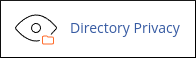 cPanel - Files - Directory Privacy icon