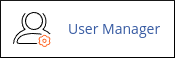 cPanel - Preferences - User Manager icon